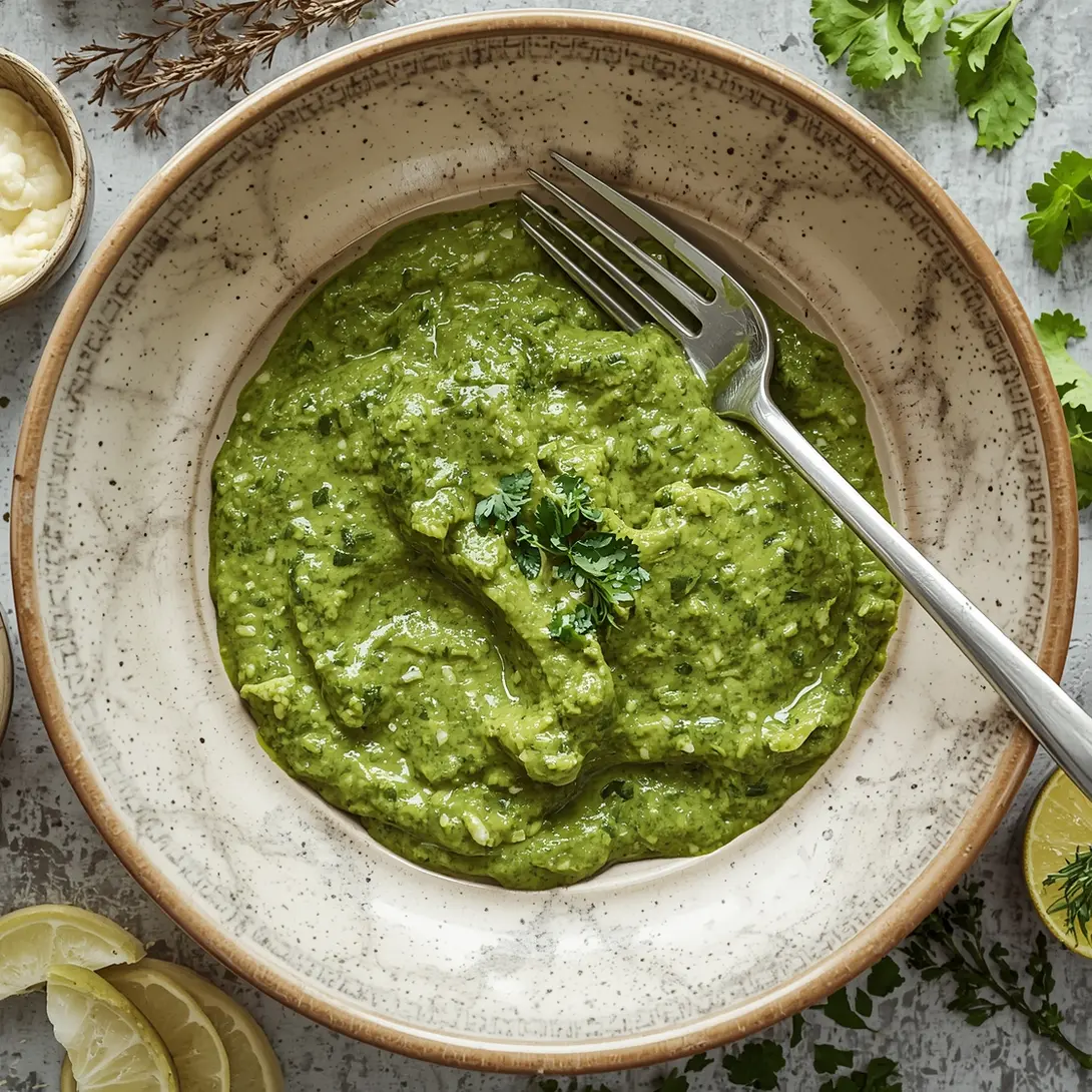 A serving of flavorful Low-Carb Salsa Verde Chicken in a bowl