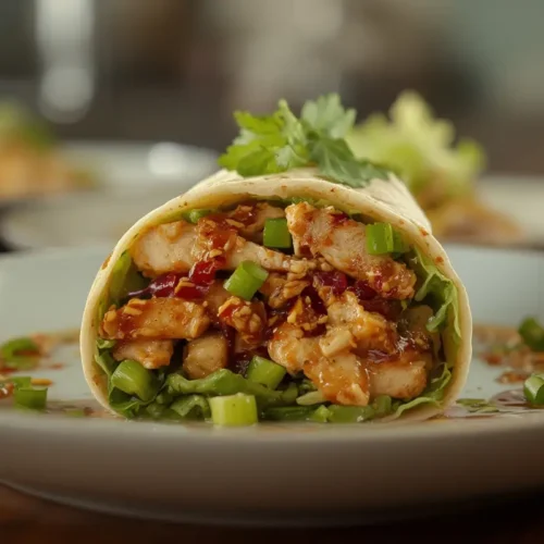 Teriyaki Chicken Wrap Recipe