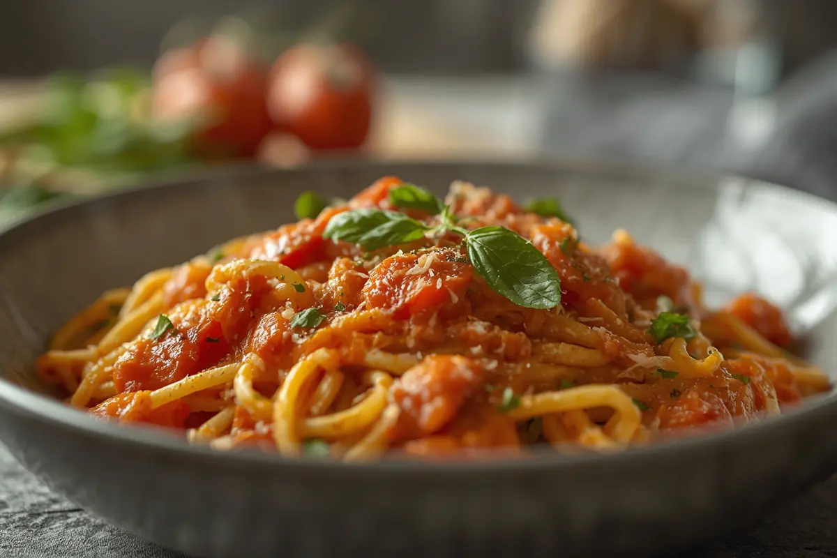 Creamy Roasted Tomato Pasta