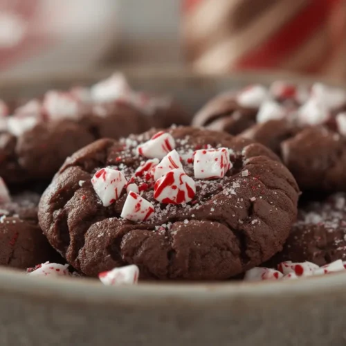 Double Chocolate Peppermint Cookies