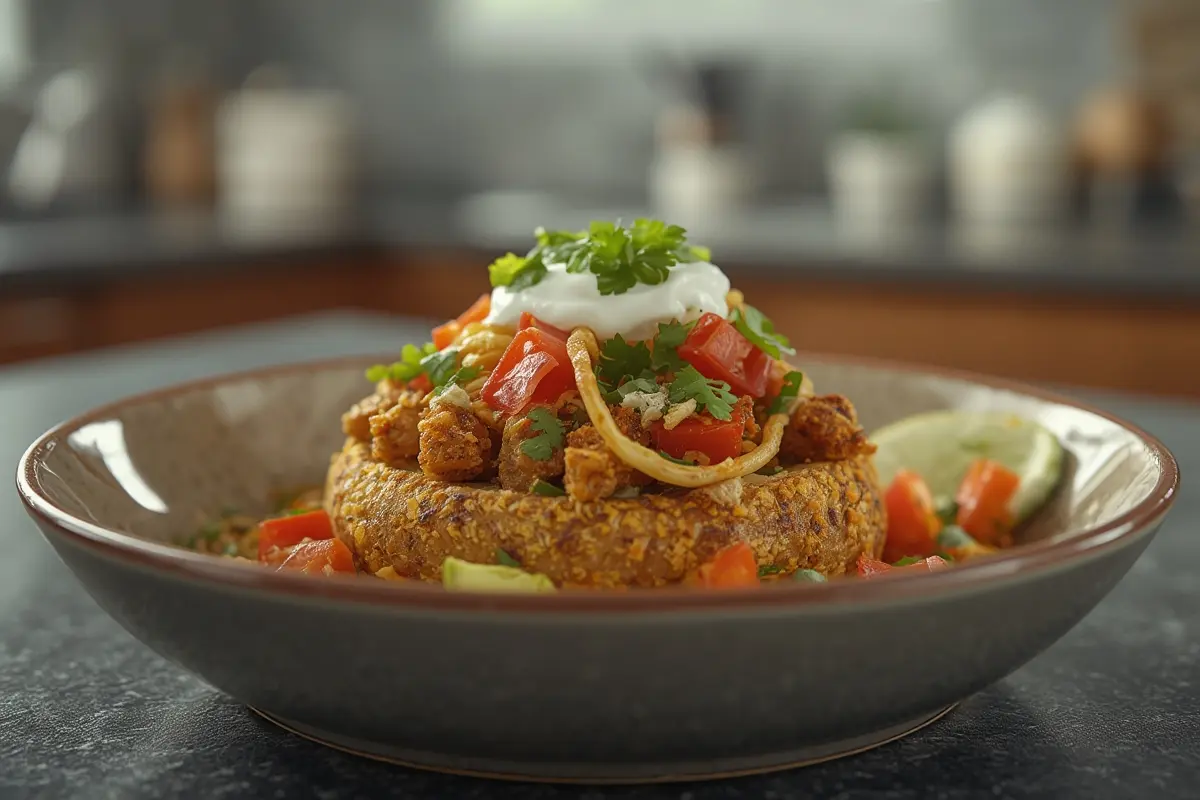 Loaded Potato Taco Bowl