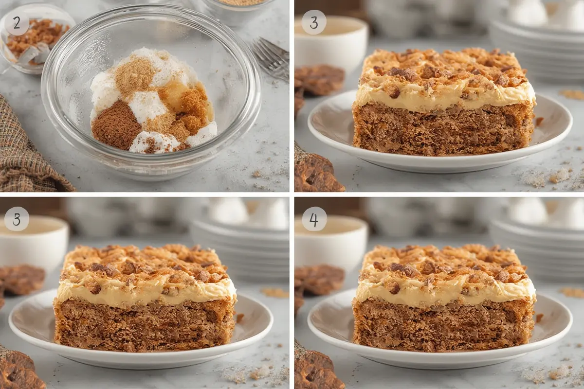 Cookie Butter Tres Leches Cake