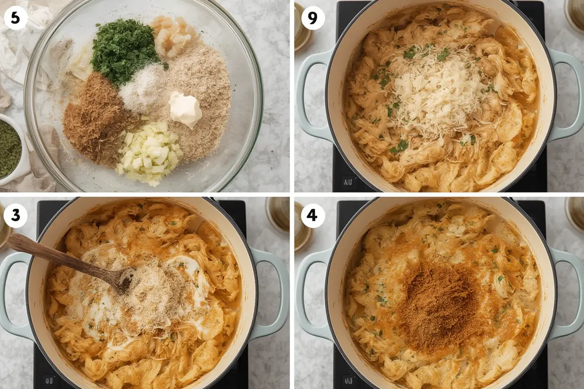 Cooking One-Pot Coconut Chicken