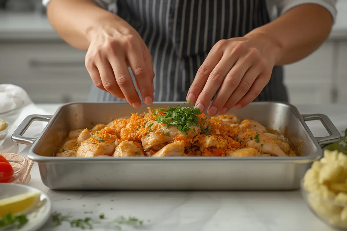 Chicken casserole variations