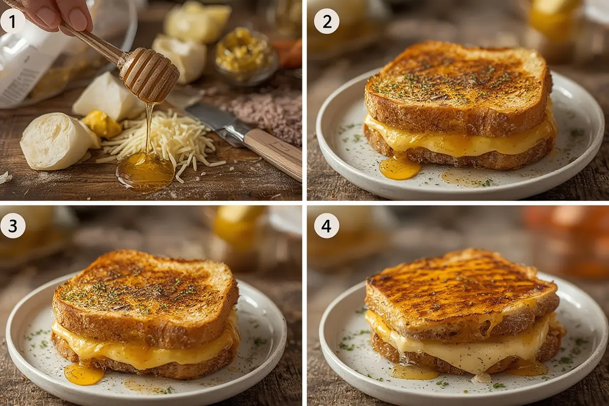Step-by-Step Goat Grilled Cheese