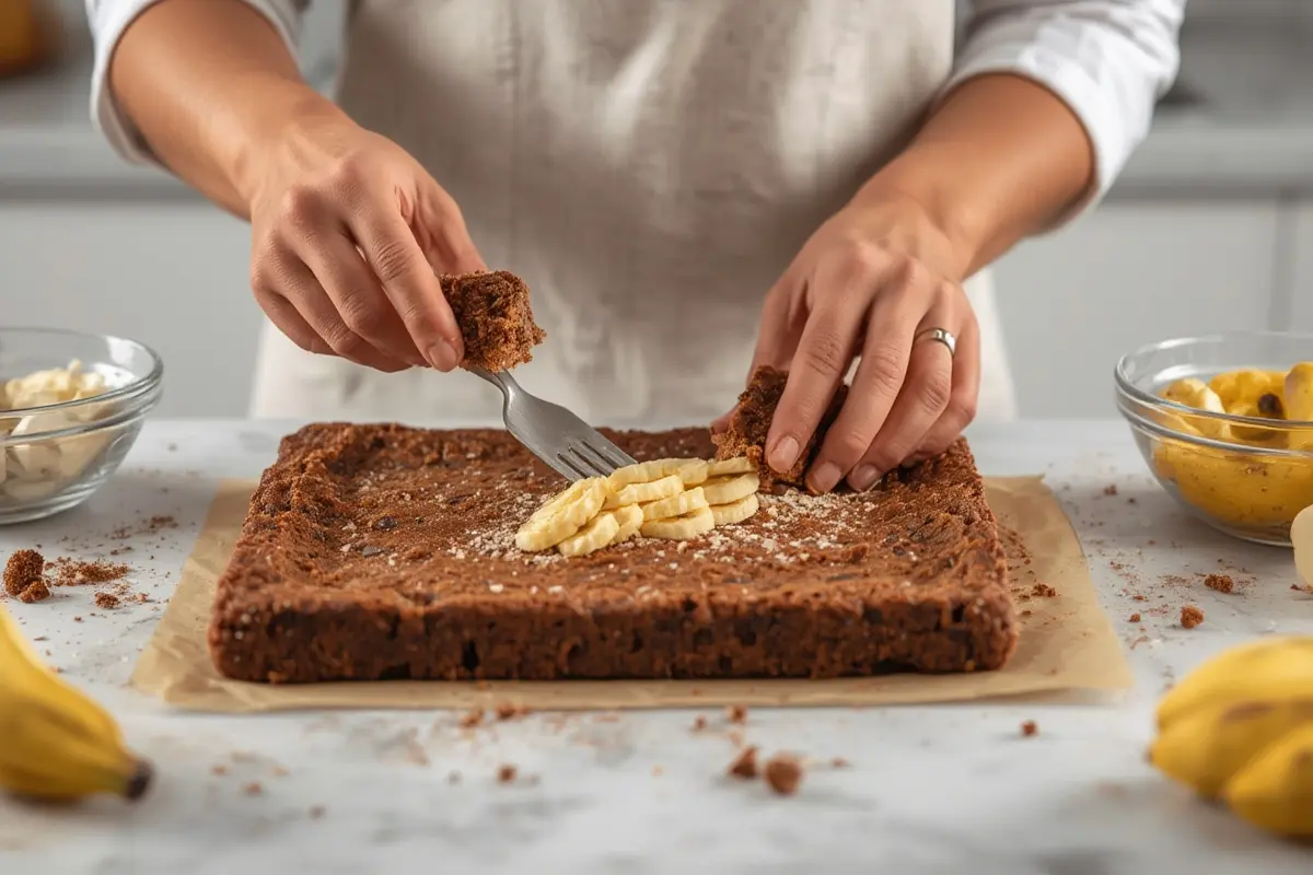 Banana bread brownie bars troubleshooting
