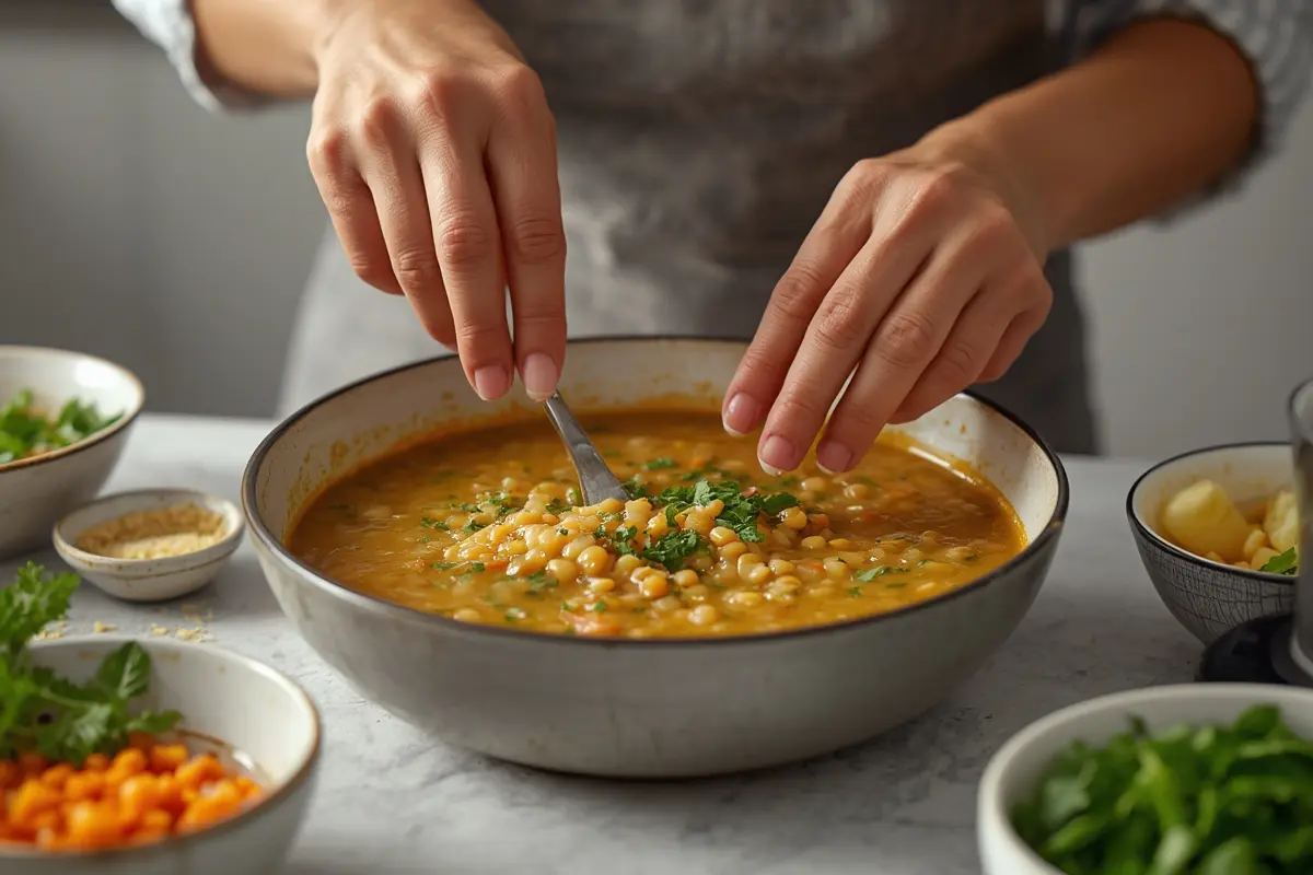 Split pea soup texture guide