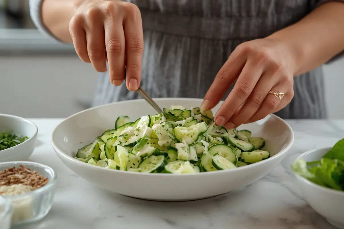 Common cucumber salad mistakes