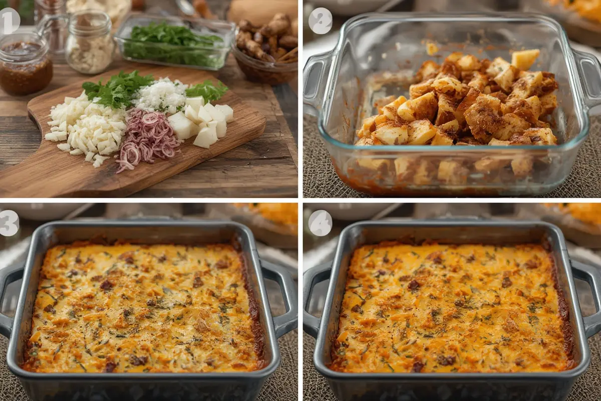 Crazy Good Casserole preparation