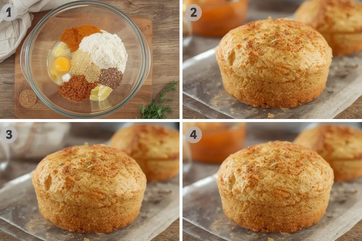 English Muffin Bread Preparation