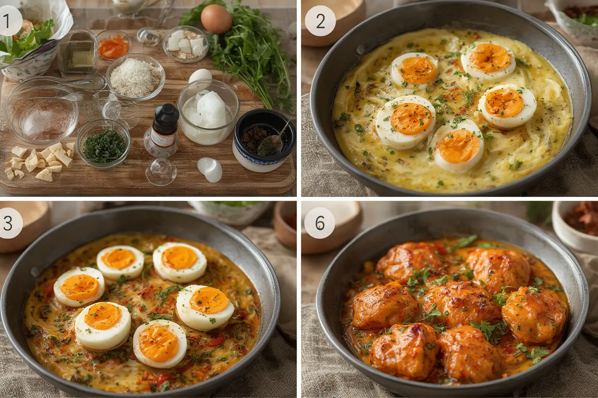 Turkish Eggs Preparation