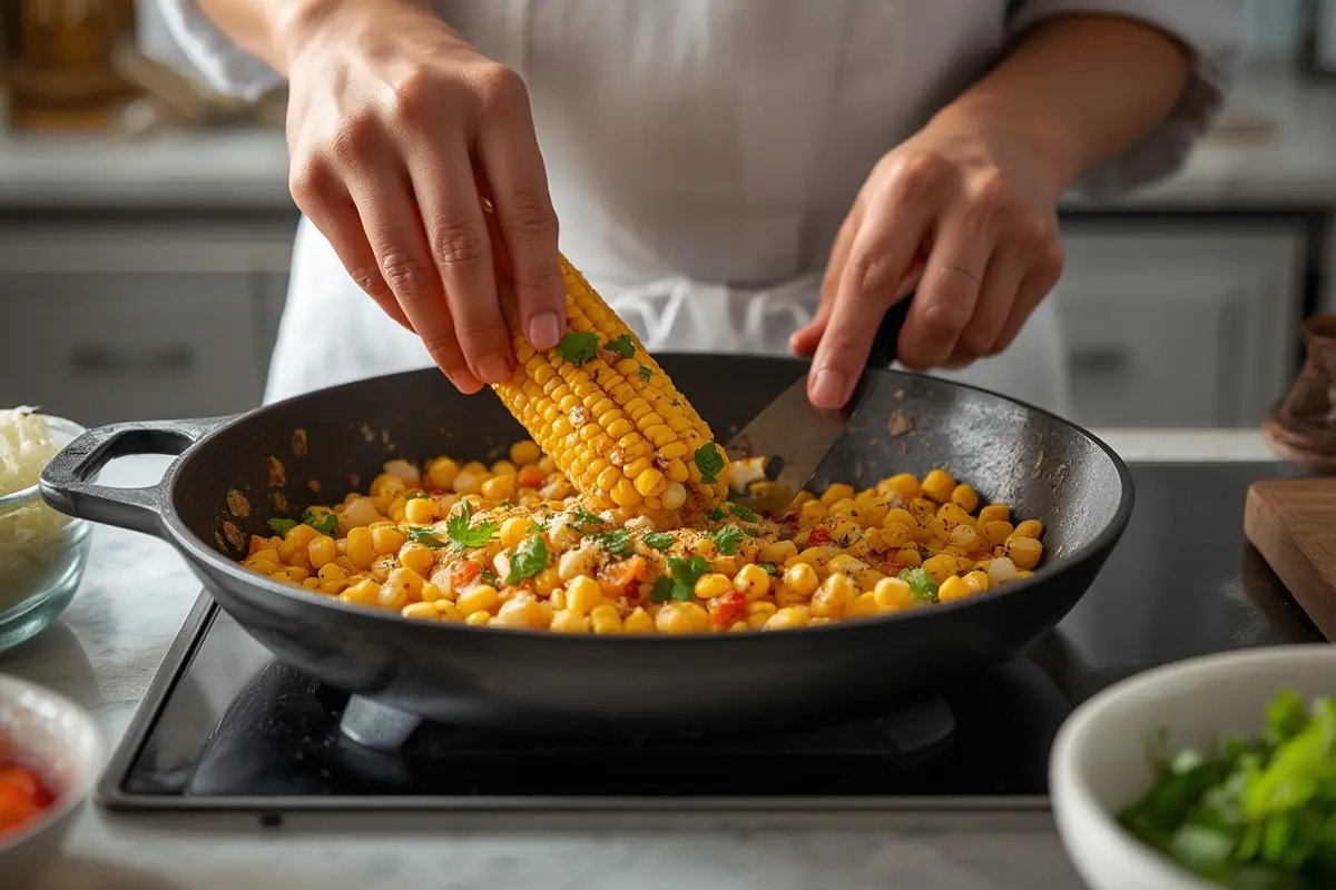 Skillet Mexican Street Corn cooking mistakes