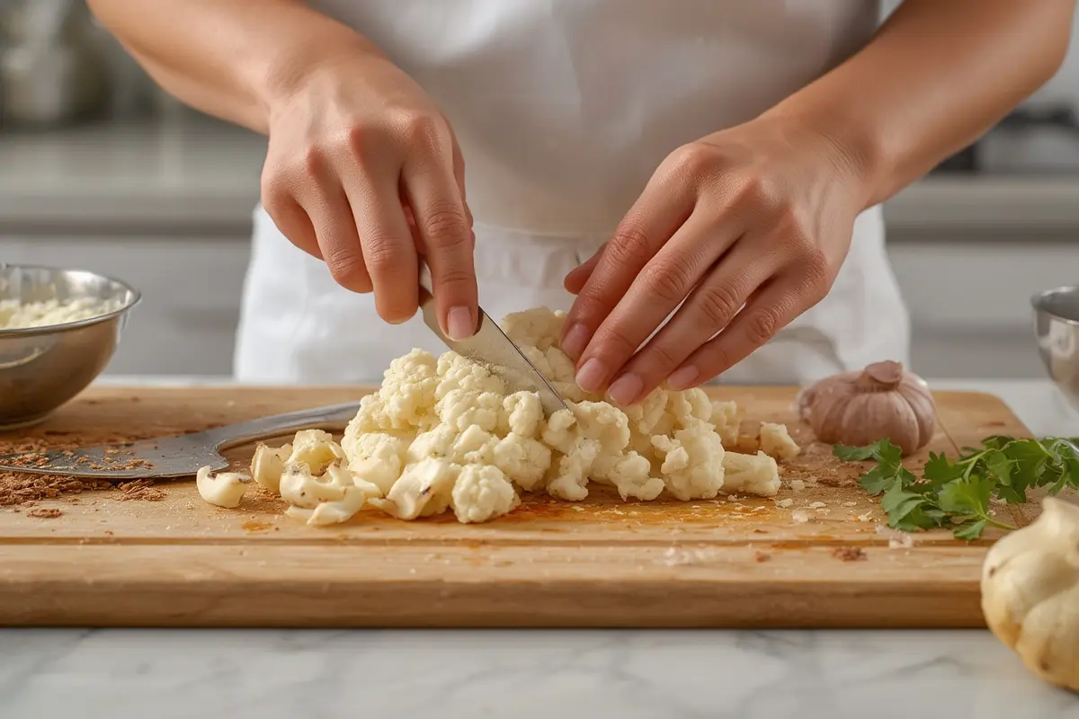 Garlic cauliflower mushroom cooking guide