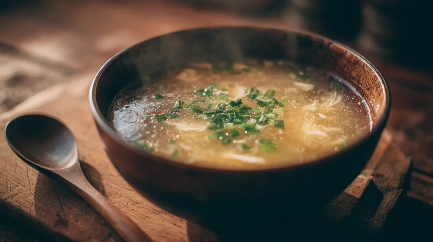 A vibrant dish of garlic chicken and broccoli noodles in a bowl.