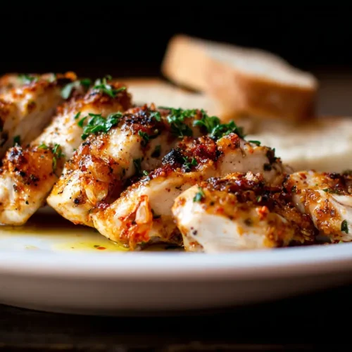 A delectable Italian Grinder Chicken sandwich filled with fresh ingredients