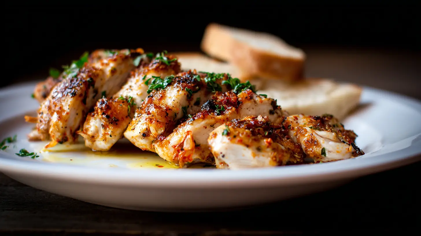 A delectable Italian Grinder Chicken sandwich filled with fresh ingredients