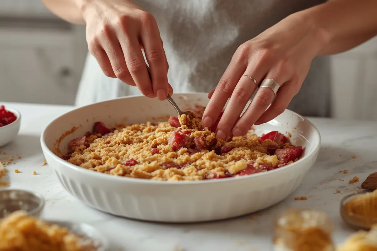 Rhubarb crisp mistakes to avoid