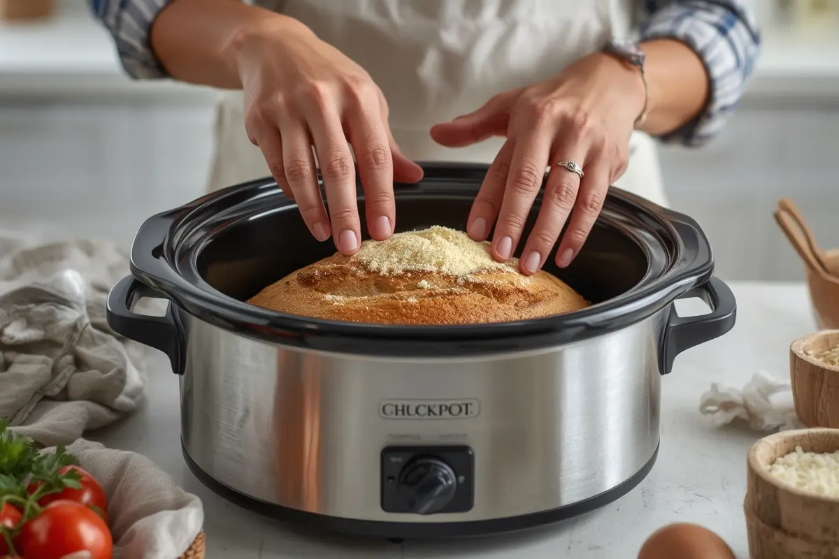 Rustic Crockpot Bread