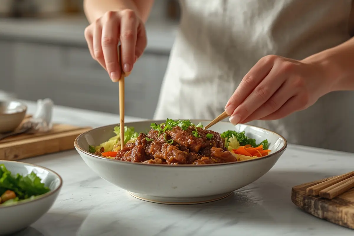 Hibachi cooking techniques