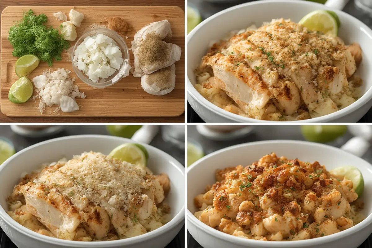 Coconut Lime Chicken Preparation