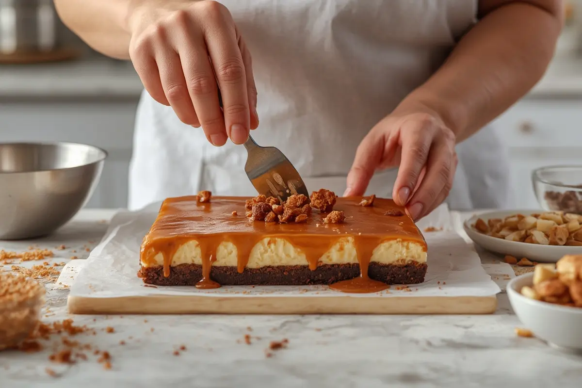 Caramel Cheesecake Brownie Issues