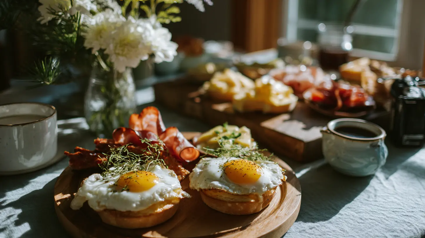 An assortment of Breakfast Charcuterie Cups, ready for serving