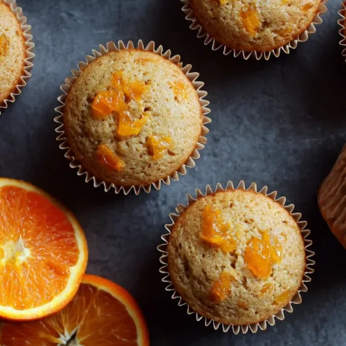 A vibrant display of diverse healthy muffin recipes, perhaps with whole grains and fruits.