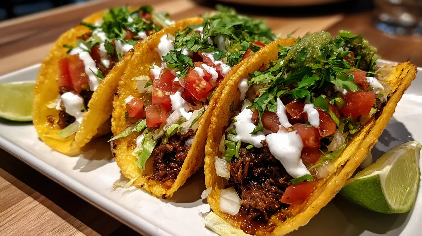 Cooking beef for tacos