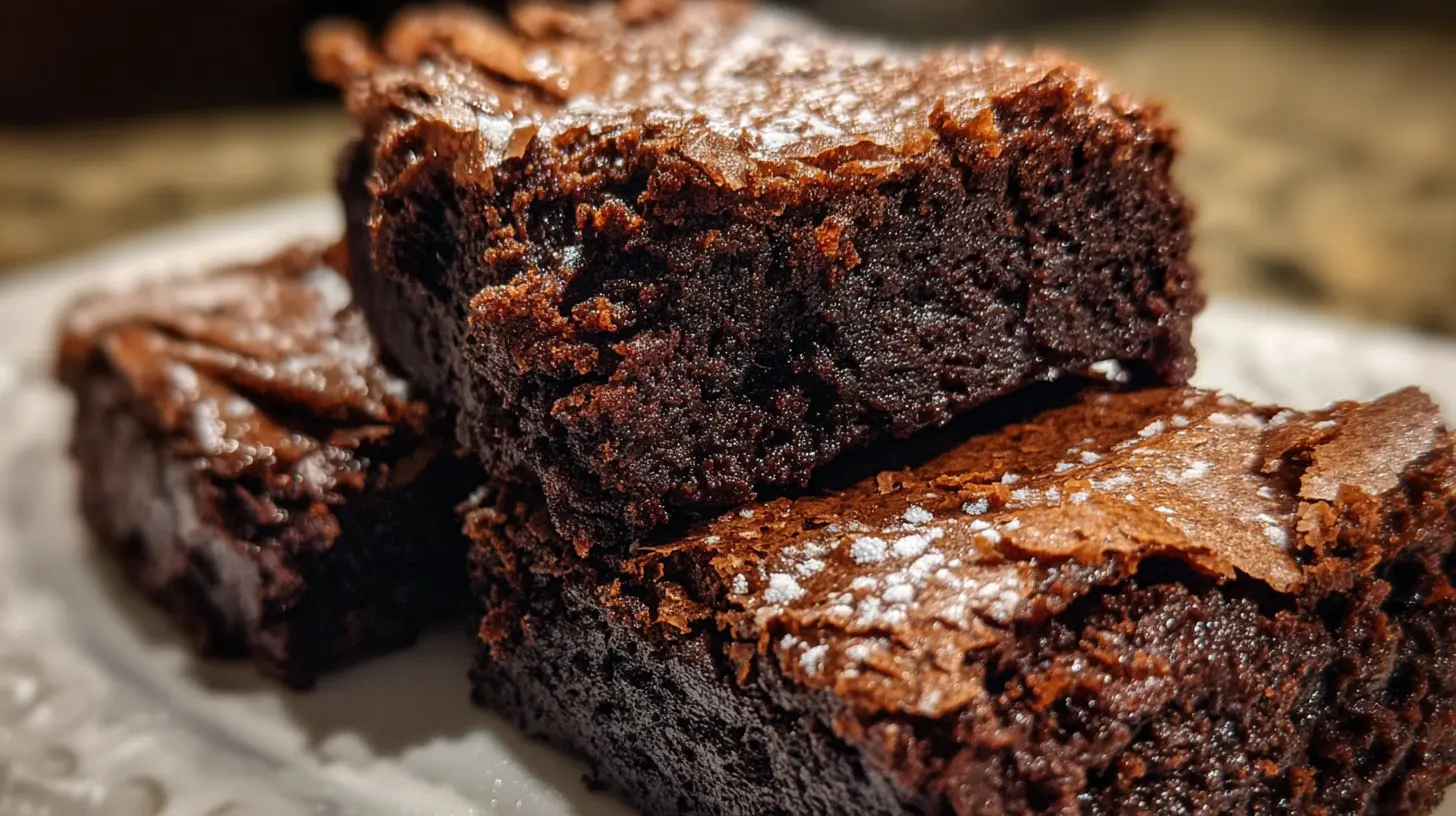 Cheesecake Brownie Process