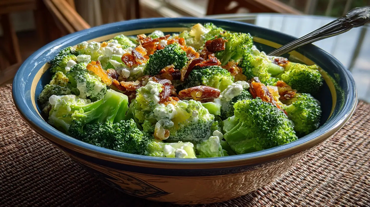 Fresh Broccoli Salad