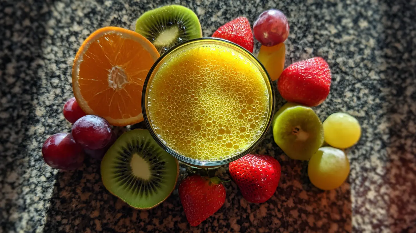 Preparing Strawberry Banana Smoothie