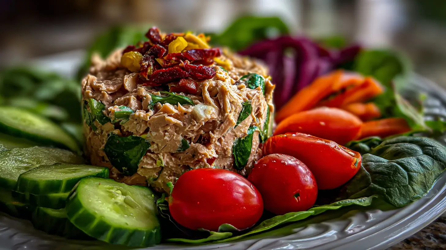 Tuna Salad Preparation