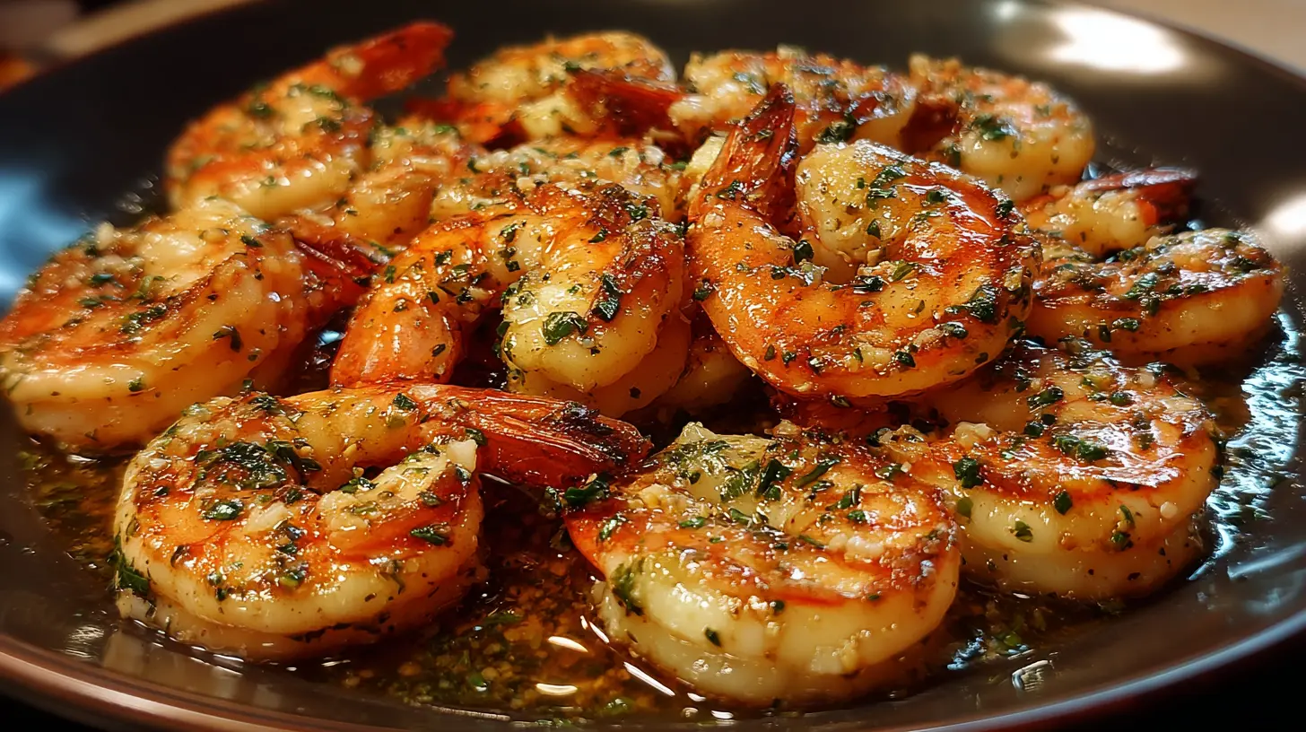 Garlic Butter Shrimp Process