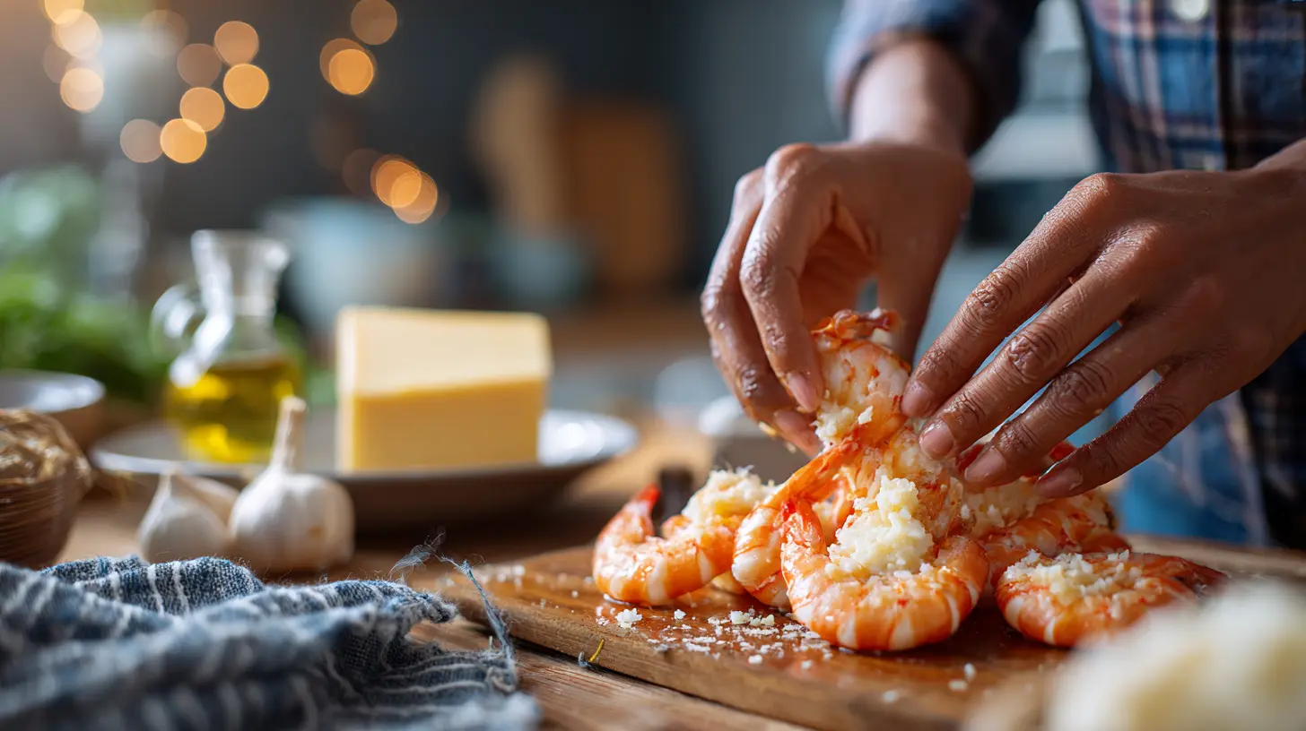 Garlic Butter Shrimp Tips
