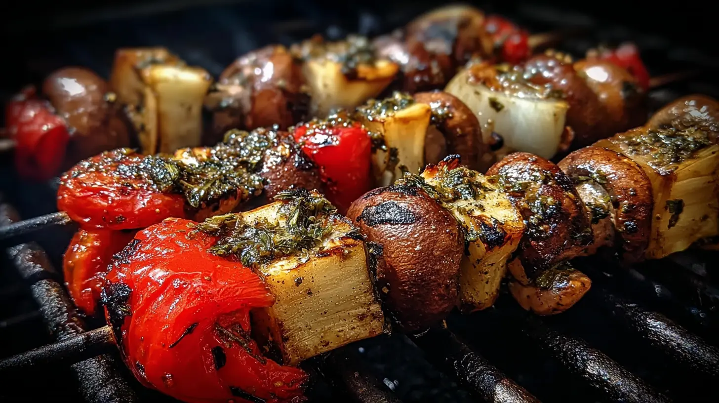 Grilled Veggie Kabobs