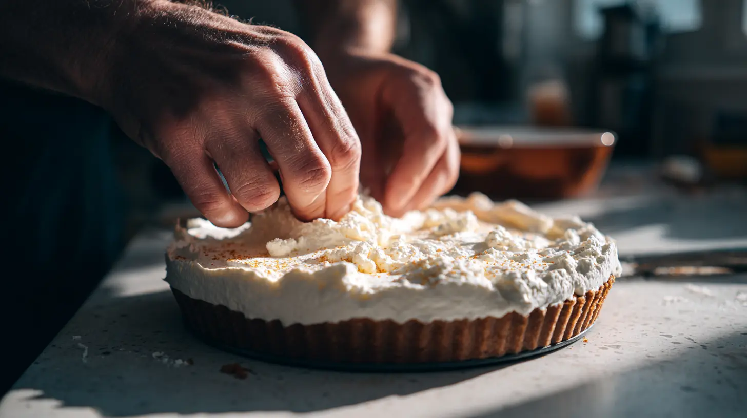 No-Bake Cheesecake with Fresh Berries