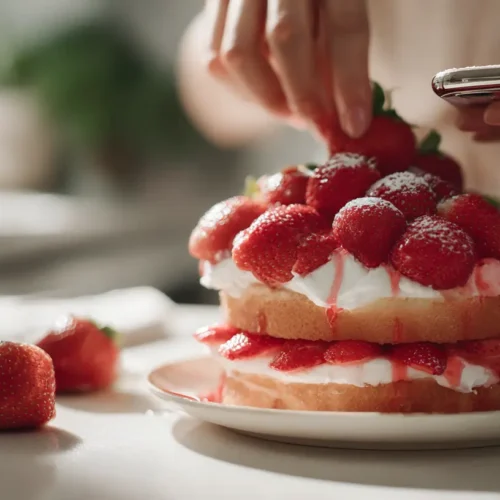 A serving of delicious banana pudding with sliced bananas and vanilla wafers.