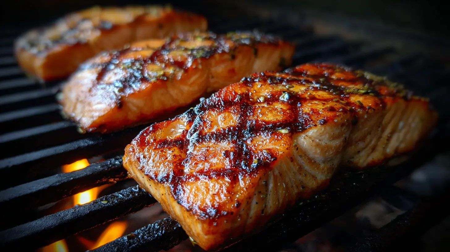 Grilled Salmon Instructions