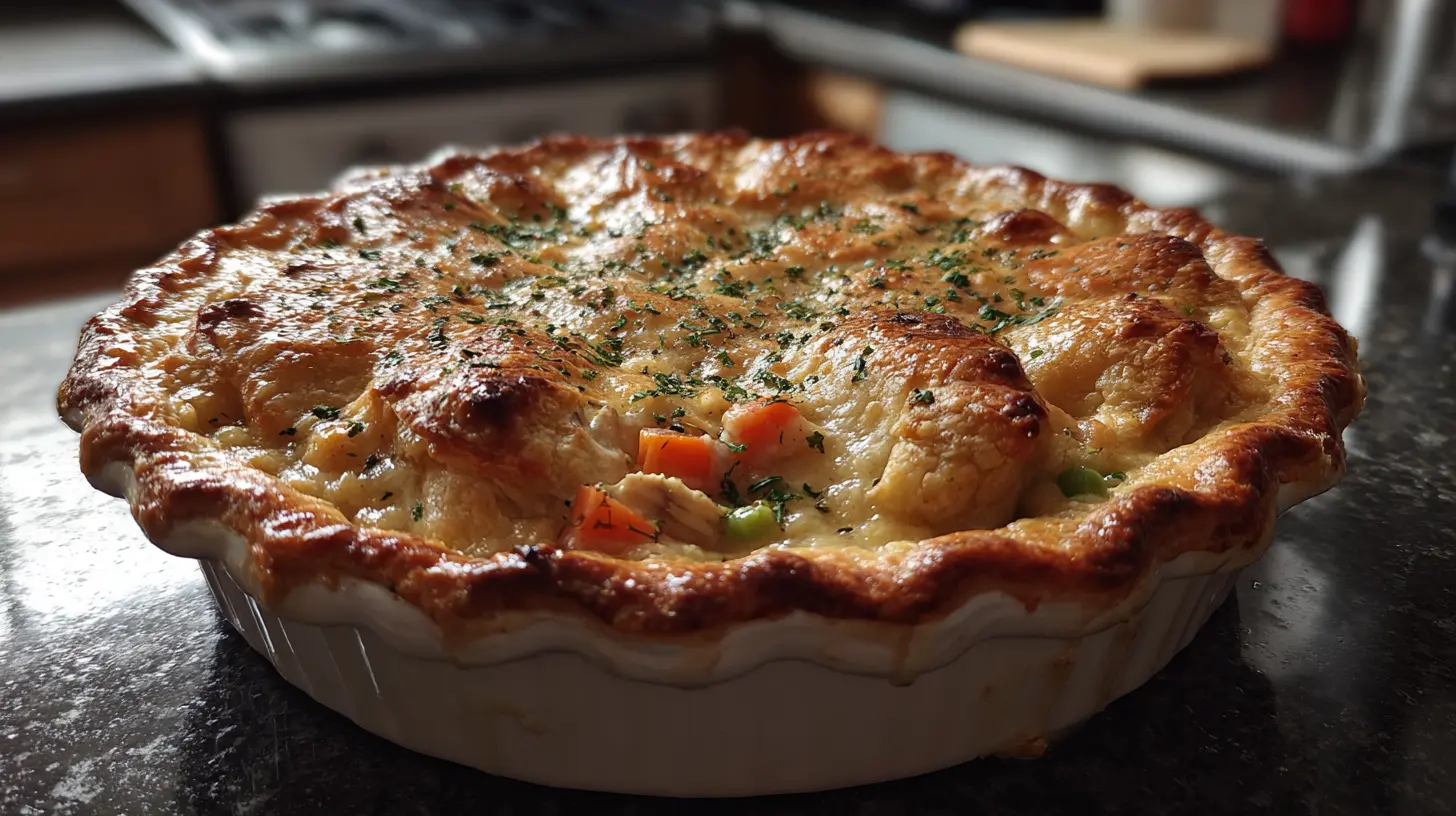 Chicken Pot Pie Preparation