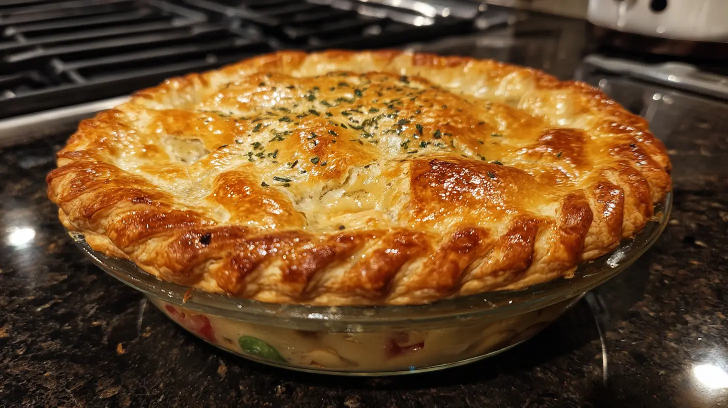 Chicken Pot Pie Preparation