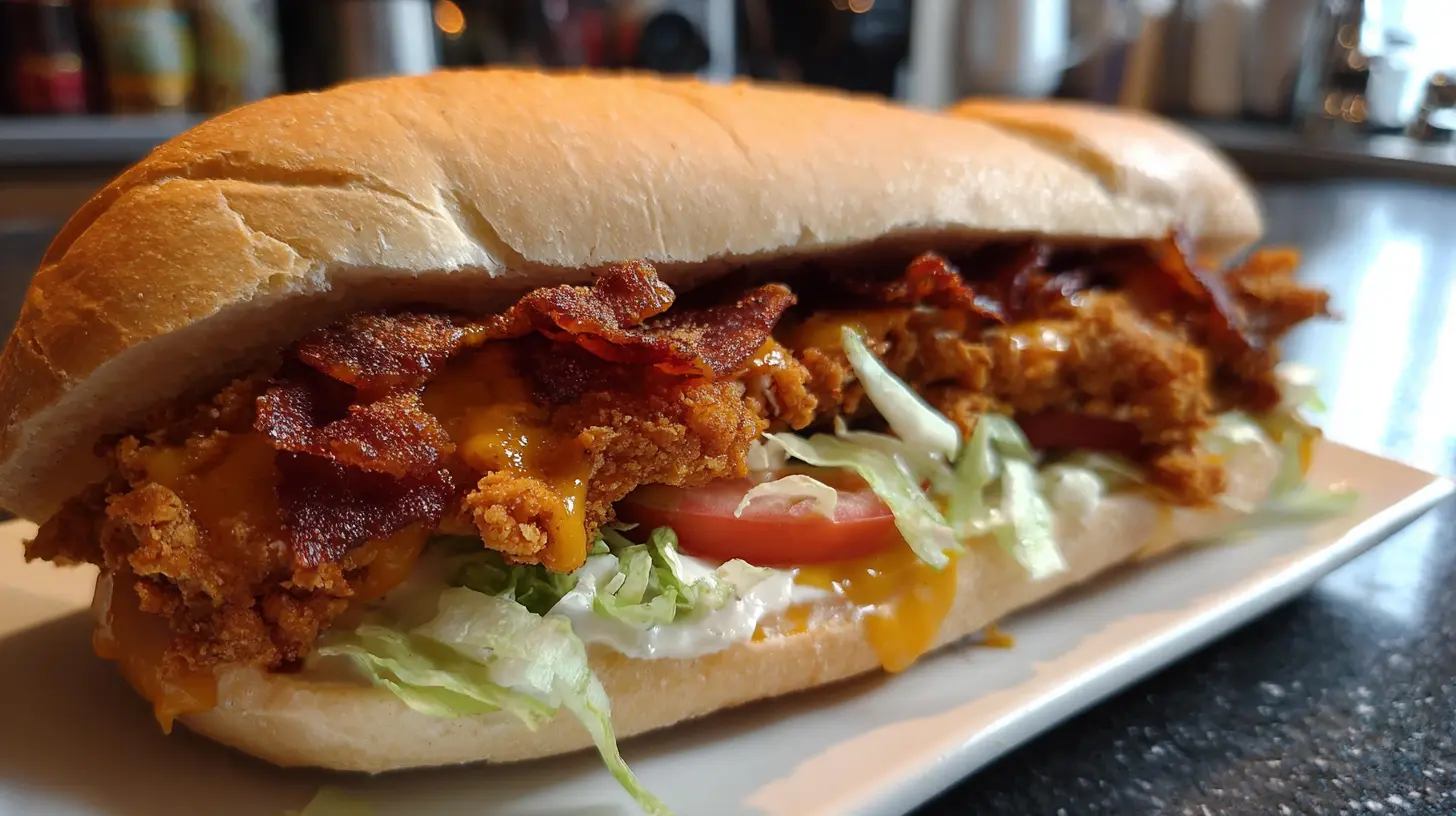 Chicken Sandwich Assembly