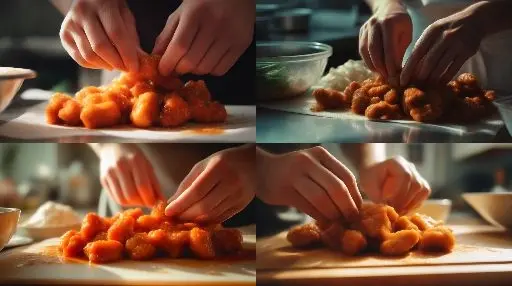 Orange Chicken Panda Express Style final dish