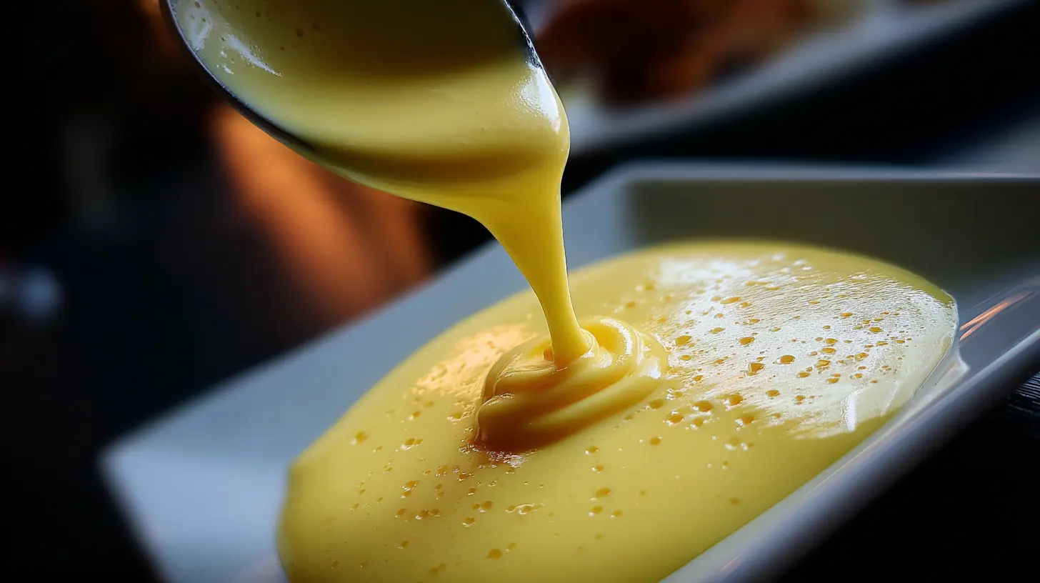 Making perfect Hollandaise sauce
