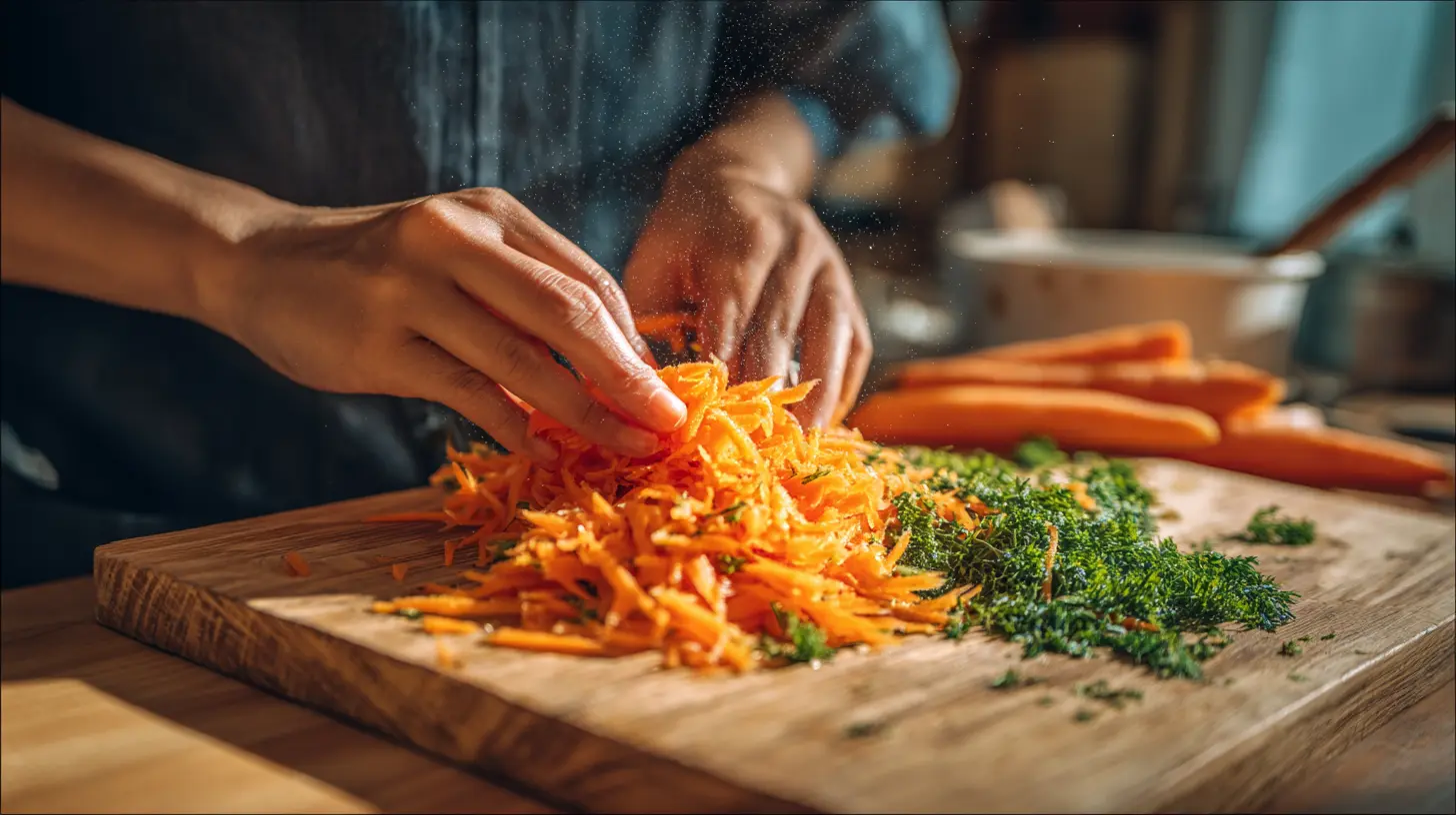 Common mistakes when making carrot salad